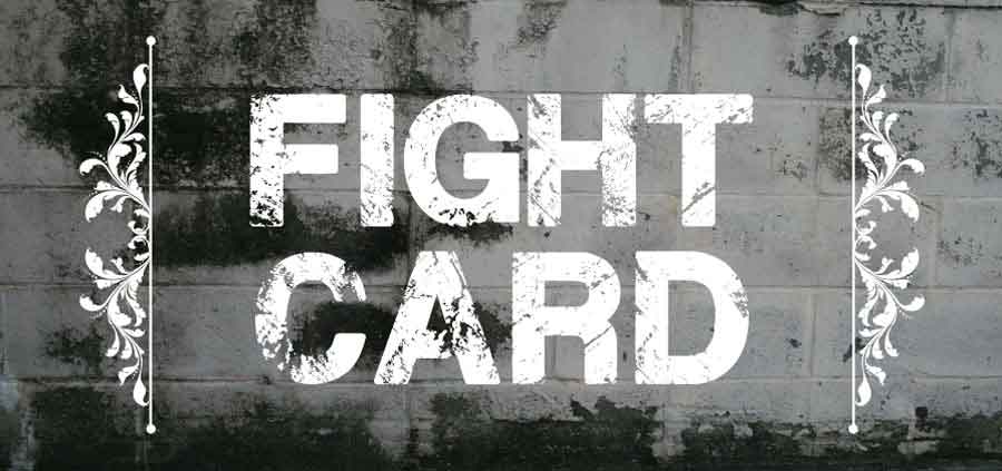 fight card button